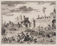 KG 06020
<br/>
Aenslagh van Marten Schenk op Nieumegen..
<br/>
<em>Luyken, Jan (1649-1712)</em>